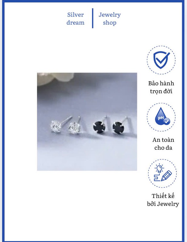 Bông tai nụ (Stud earrings)