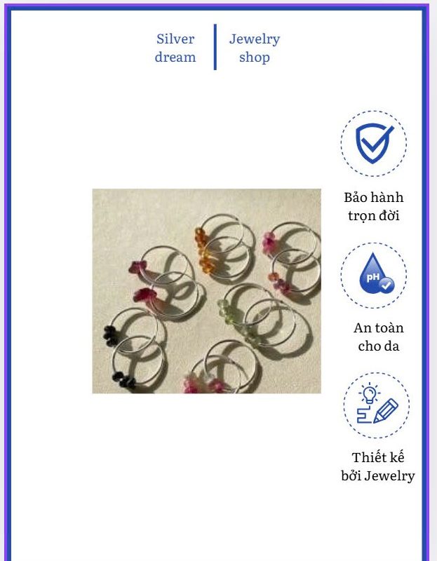Bông tai vòng (Hoop earrings)